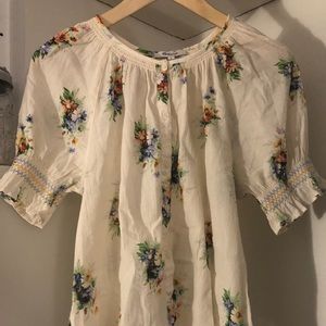 Madewell Floral Blouse